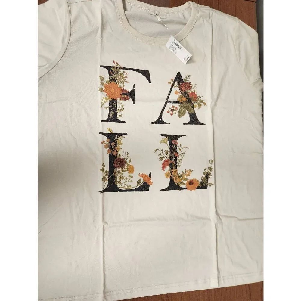 NWT Maurices 3X Fall short sleeved t-shirt (R)